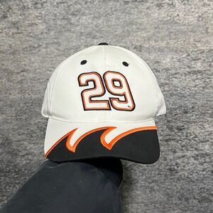 Kevin Harvick Snapback Hat Embroidered Flames Chase Authentics NASCAR Racing Cap